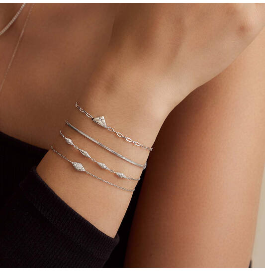  Sunshine Chaser - Silber / Rhodiniert - Zirkonia